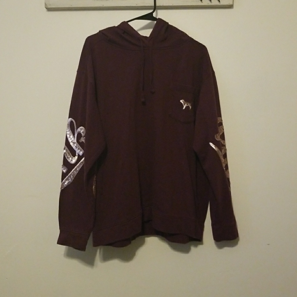 Sequin Pink hoodie